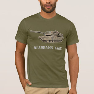 T-shirt do tanque de M1 Abrams