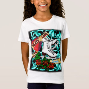 T-shirt do tatuagem de SkaterGirl
