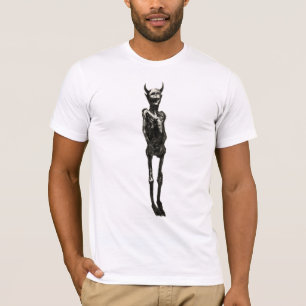 T-shirt do tatuagem do diabo do passeio de MC