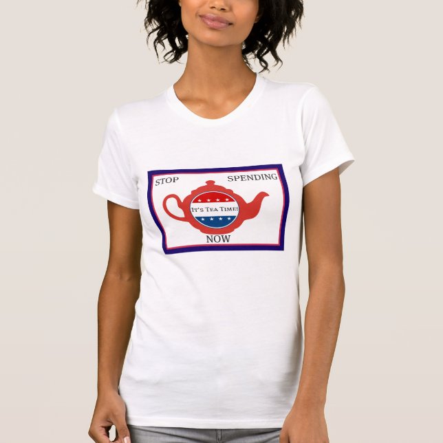 T-shirt do tea party (Frente)