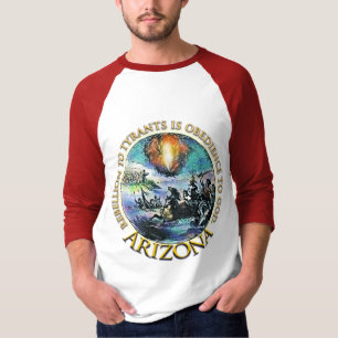 T-shirt do tea party da arizona