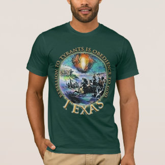 T-shirt do tea party de Texas