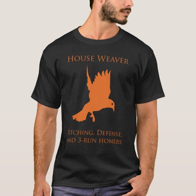 T-shirt do tecelão da casa (Frente)