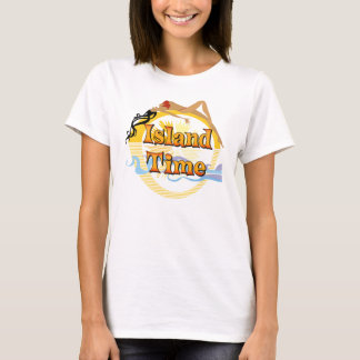 T-shirt do tempo da ilha