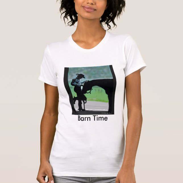 T-shirt do Tempo do celeiro (Frente)