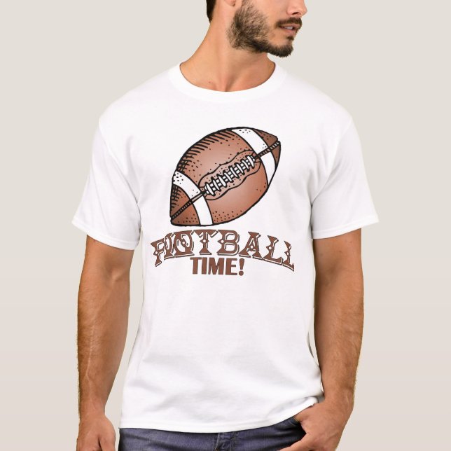 T-shirt do tempo do futebol (Frente)