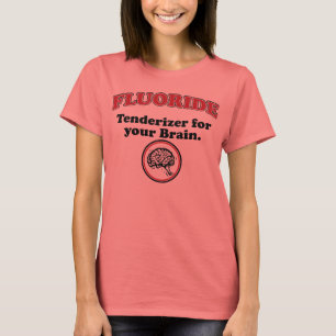 T-shirt do Tenderizer do cérebro do fluoreto