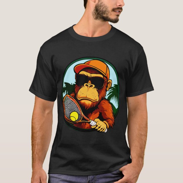 T-Shirt do tênis de macaco (Frente)