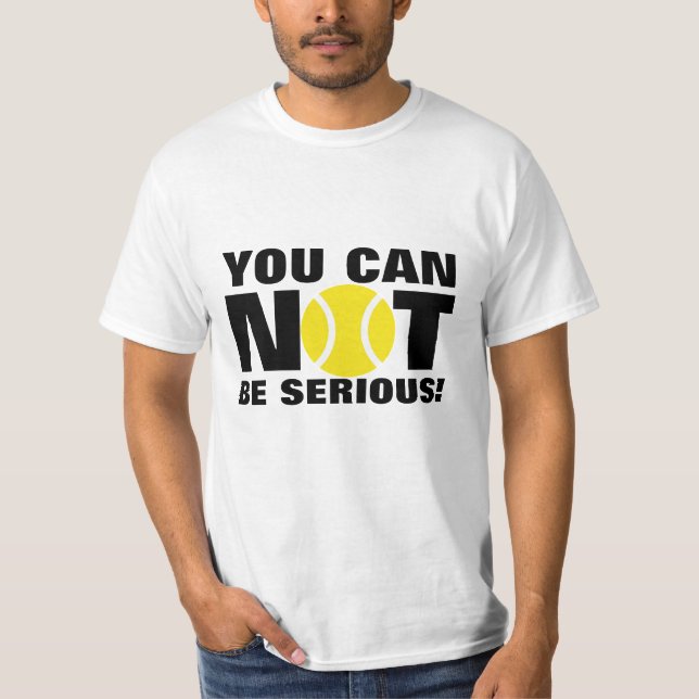 T-shirt do tênis para o Mac | você não pode ser (Frente)