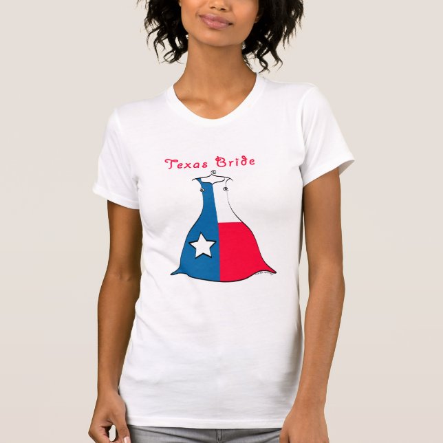 T-shirt do Texas Bride (Frente)