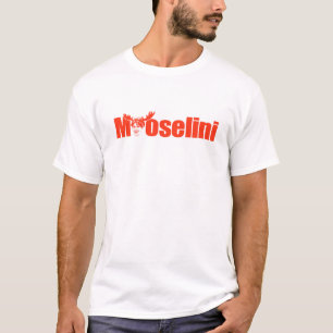 T-shirt do texto de Mooselini