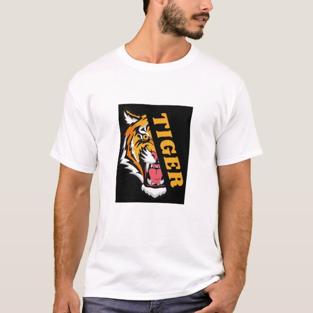 t-shirt do tigre (Frente)
