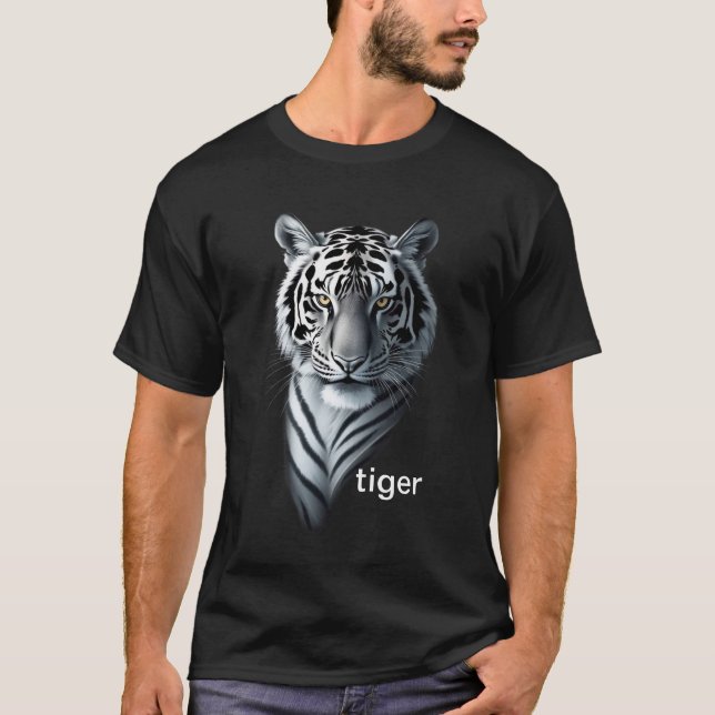t-shirt do tigre design2 (Frente)