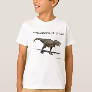 T-shirt do tiranossauro