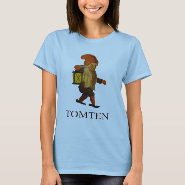 T-shirt do Tomten das mulheres (Frente)