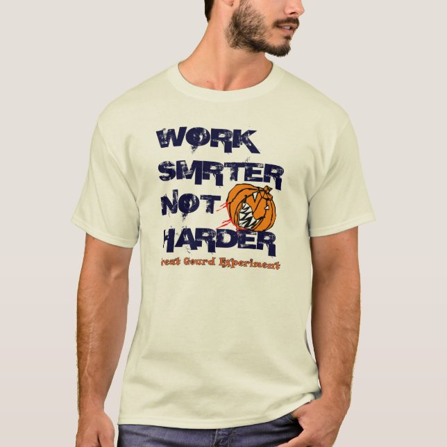 T-shirt do trabalho SMRTER (Frente)