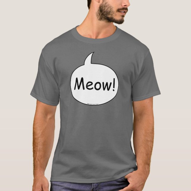 T-shirt do traje do gato (Frente)