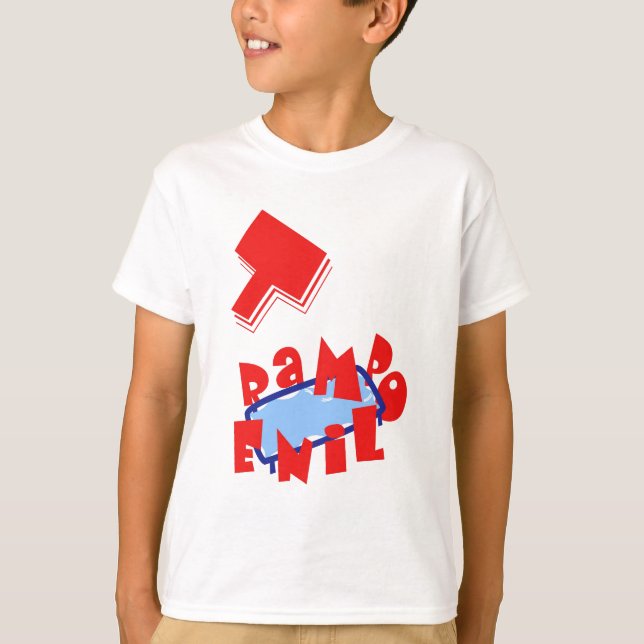 T-shirt do trampolim (Frente)