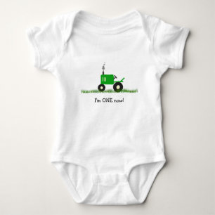T-shirt do trator da criança: Personalize a idade