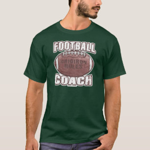 T-shirt do treinador de futebol