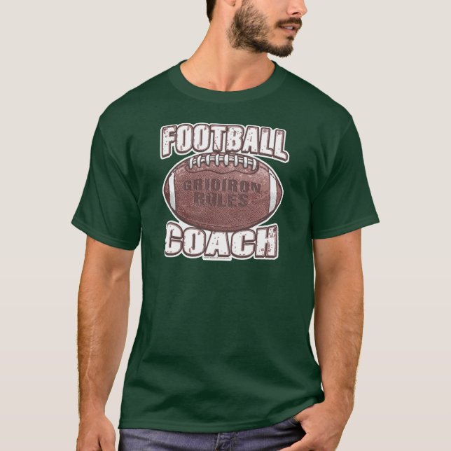 T-shirt do treinador de futebol (Frente)