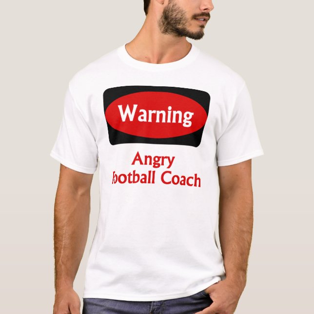 T-shirt do treinador de futebol (Frente)