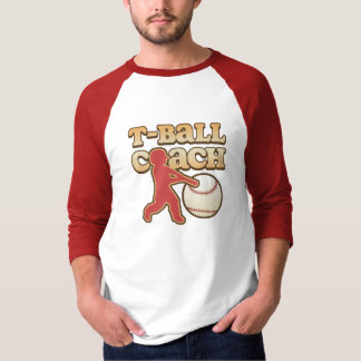 T-shirt do treinador do T-Ball