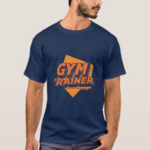 T-shirt do treinador GYM com potência - Para a Mal