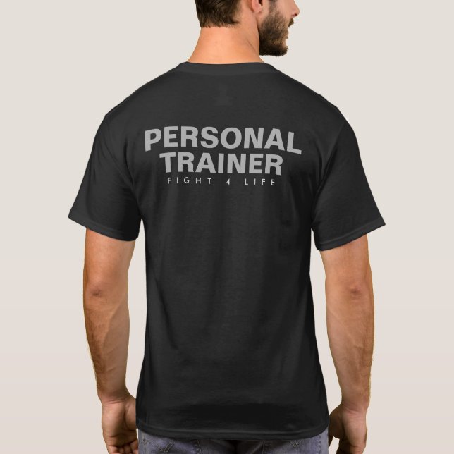 T-Shirt do Treinador Pessoal (Verso)