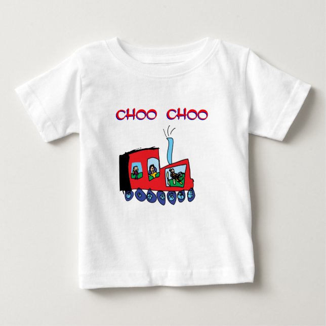 T-shirt do trem de Choo Choo (Frente)
