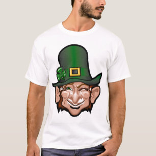 T-shirt do trevo do Leprechaun