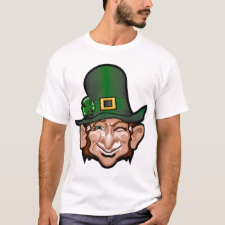 T-shirt do trevo do Leprechaun