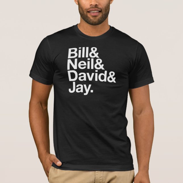 T-shirt do tributo das caras do anúncio (Frente)