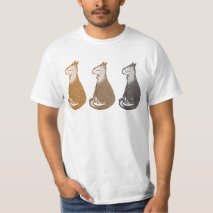 T-shirt do trio do gatinho