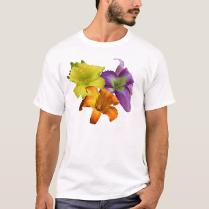 T-shirt do trio do hemerocallis