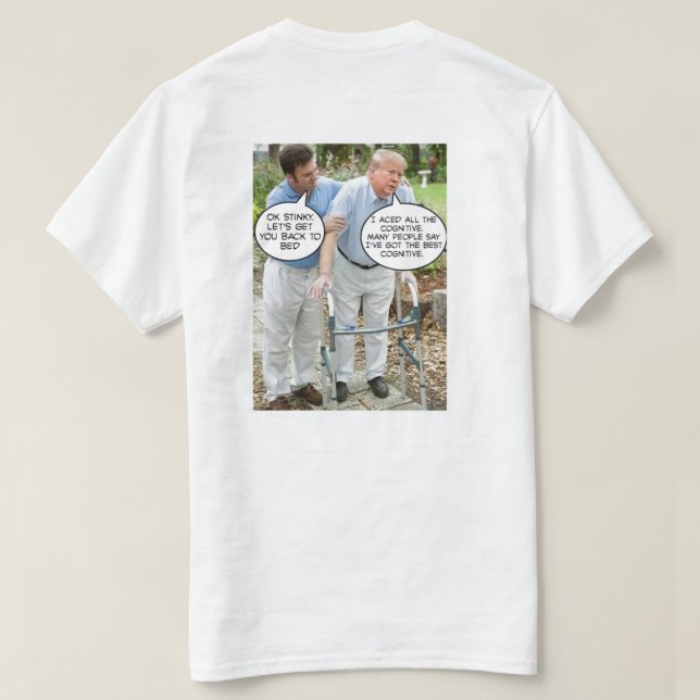 T-Shirt do Trump Care (Verso do Design)
