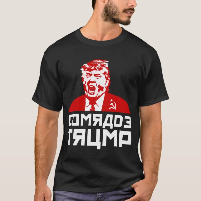 T-shirt do trunfo: "CAMARADA TRUNFO " (Frente)