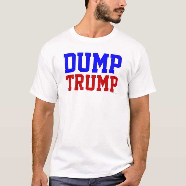 T-shirt do trunfo da descarga (Frente)