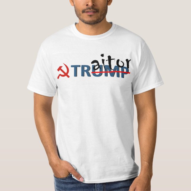 T-shirt do trunfo do traidor (Frente)