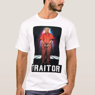 T-shirt do trunfo do traidor - trave-o acima!