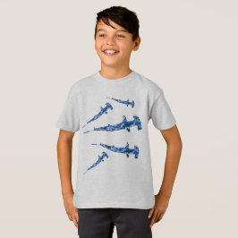 T-shirt do tubarão de Hammerhead