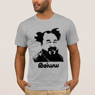 T-shirt do Twitter do @aiww do Ai Weiwei