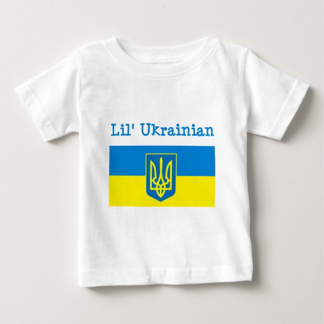 T-shirt do ucraniano de Lil (Frente)
