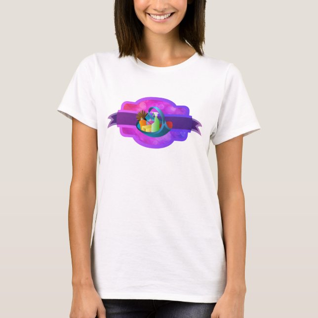 T-shirt do uniforme da limpeza da casa (Frente)