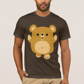 T-shirt do Urso Afetado por Uma Boca Fresca