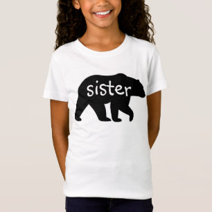 T-shirt do urso da irmã