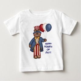 T-shirt Do Urso De 4 De Julho