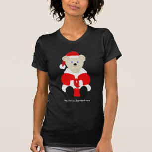 T-shirt do urso do papai noel