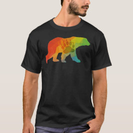 T-Shirt do Urso Geométrico