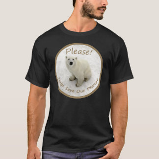T-shirt do urso polar